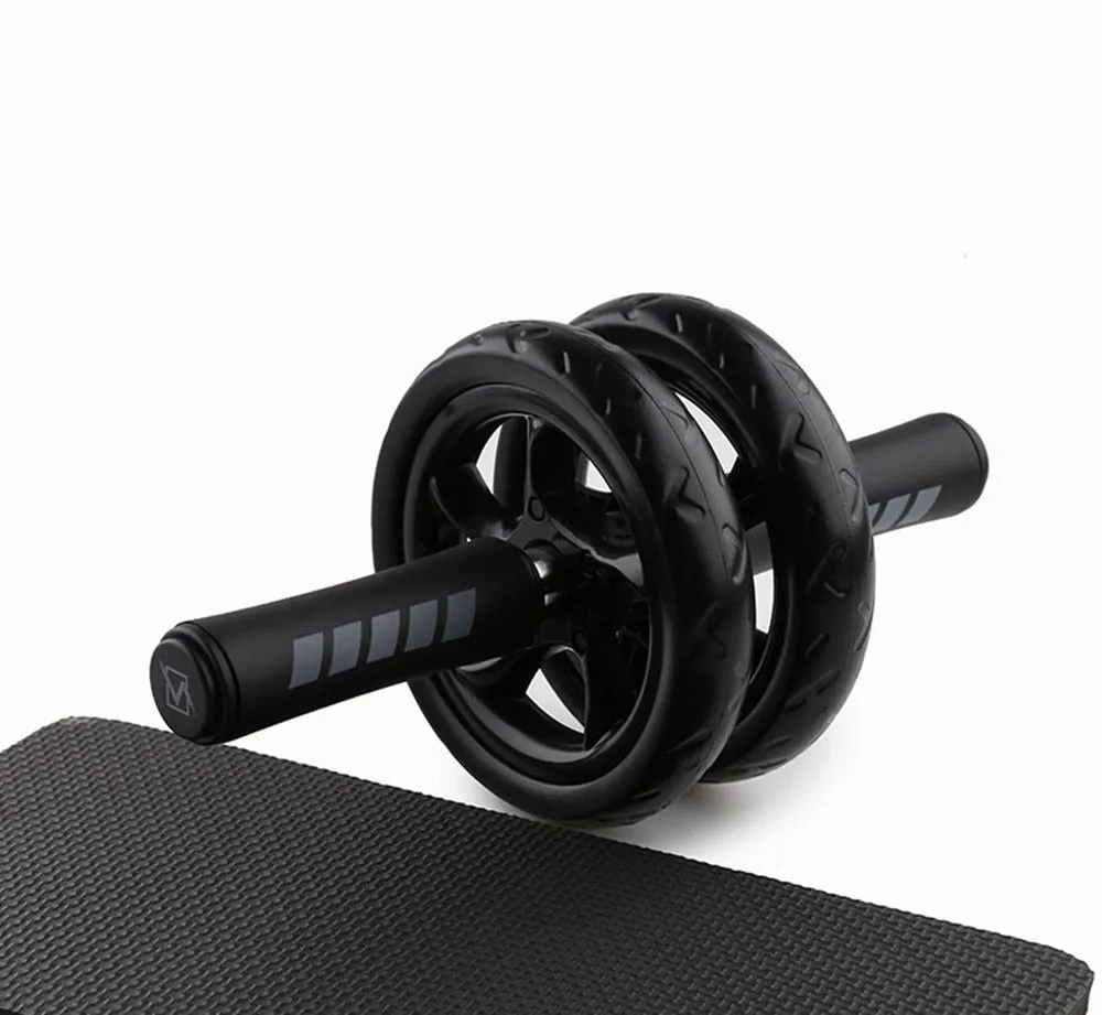 15CM Tire Pattern Fitness Gym Exercise Abdominal Wheel Roller