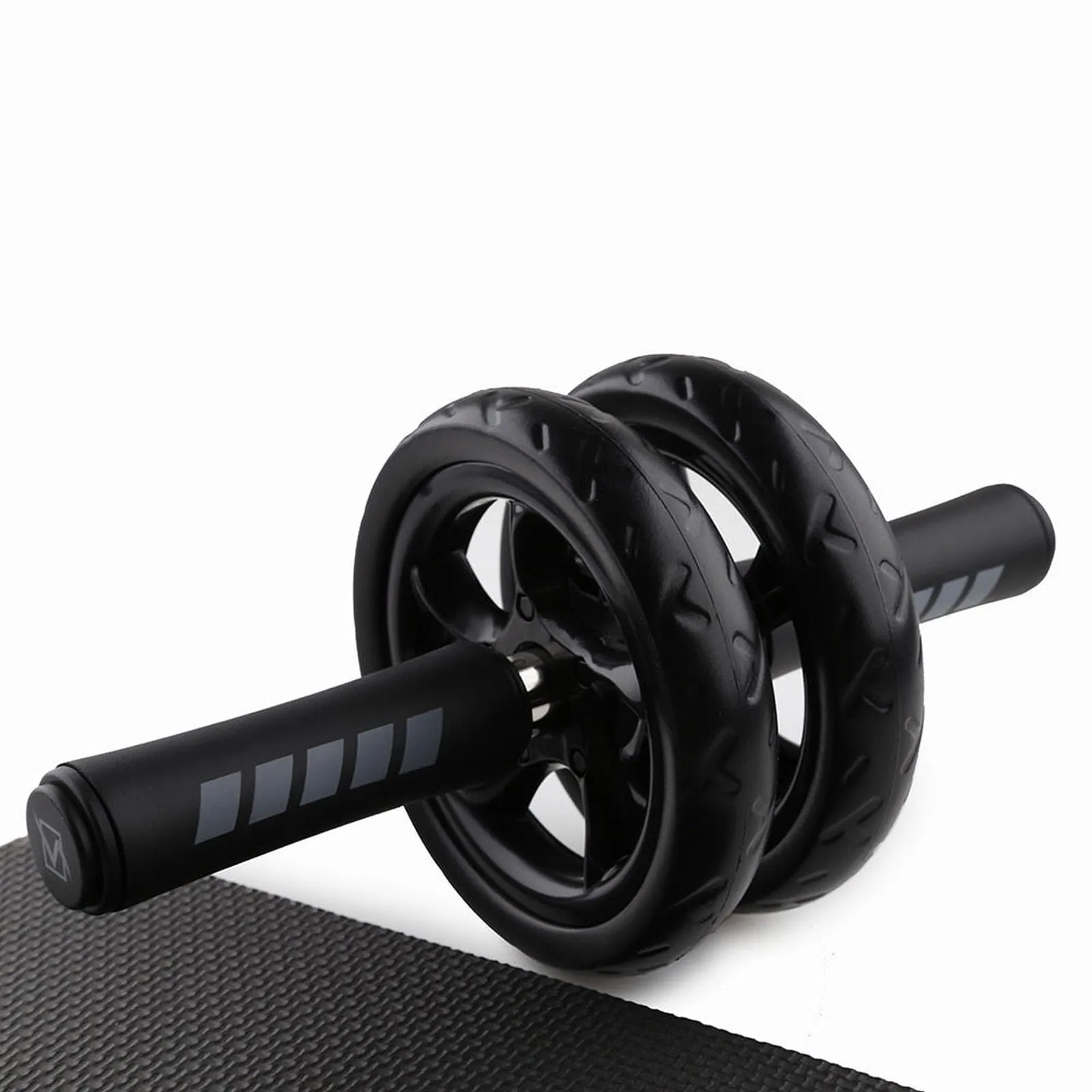 15CM Tire Pattern Fitness Gym Exercise Abdominal Wheel Roller