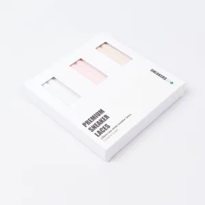 3 PACK GIFT BOX: SB SKATE SNEAKER LACES (LOW'S) 120cm: WHITE, BABY PINK & SAIL