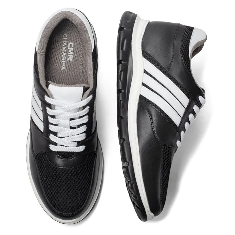 8 CM / 3.15 Inches CMR CHAMARIPA Elevator Sneakers Height Increasing Comfortable Sports Shoes