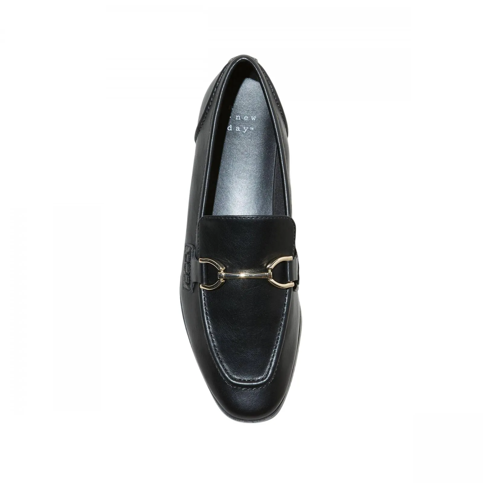 A New Day Womens Laurel Loafer Flats with Memory Foam Insole 87930086 Black 8M