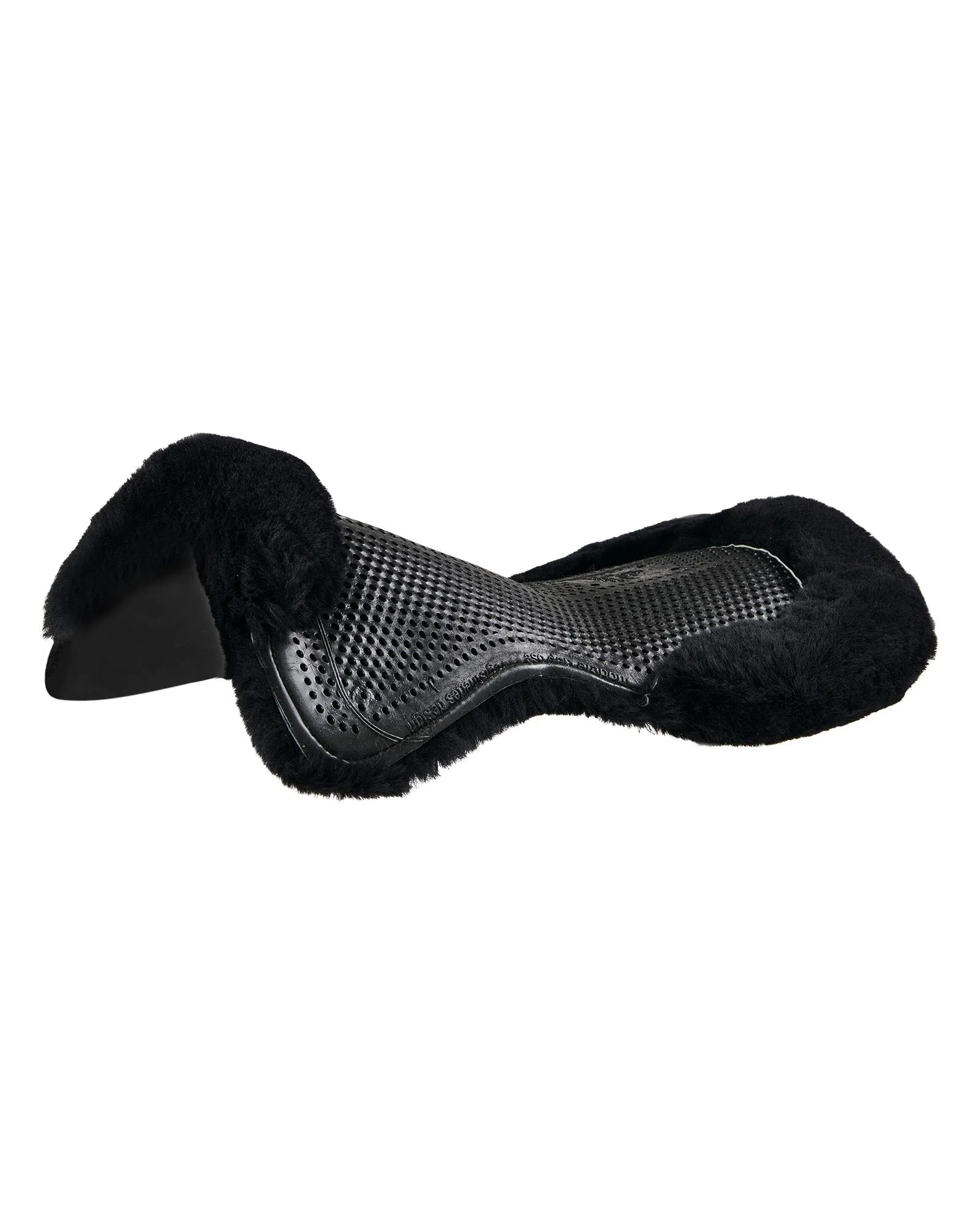 Acavallo Non-Slip Gel Half Pad with Sheepskin