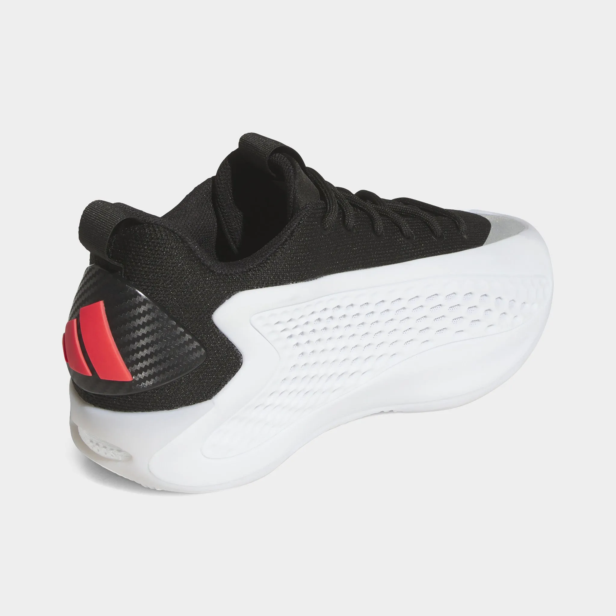 adidas Anthony Edwards 1 Low White / Black - Red