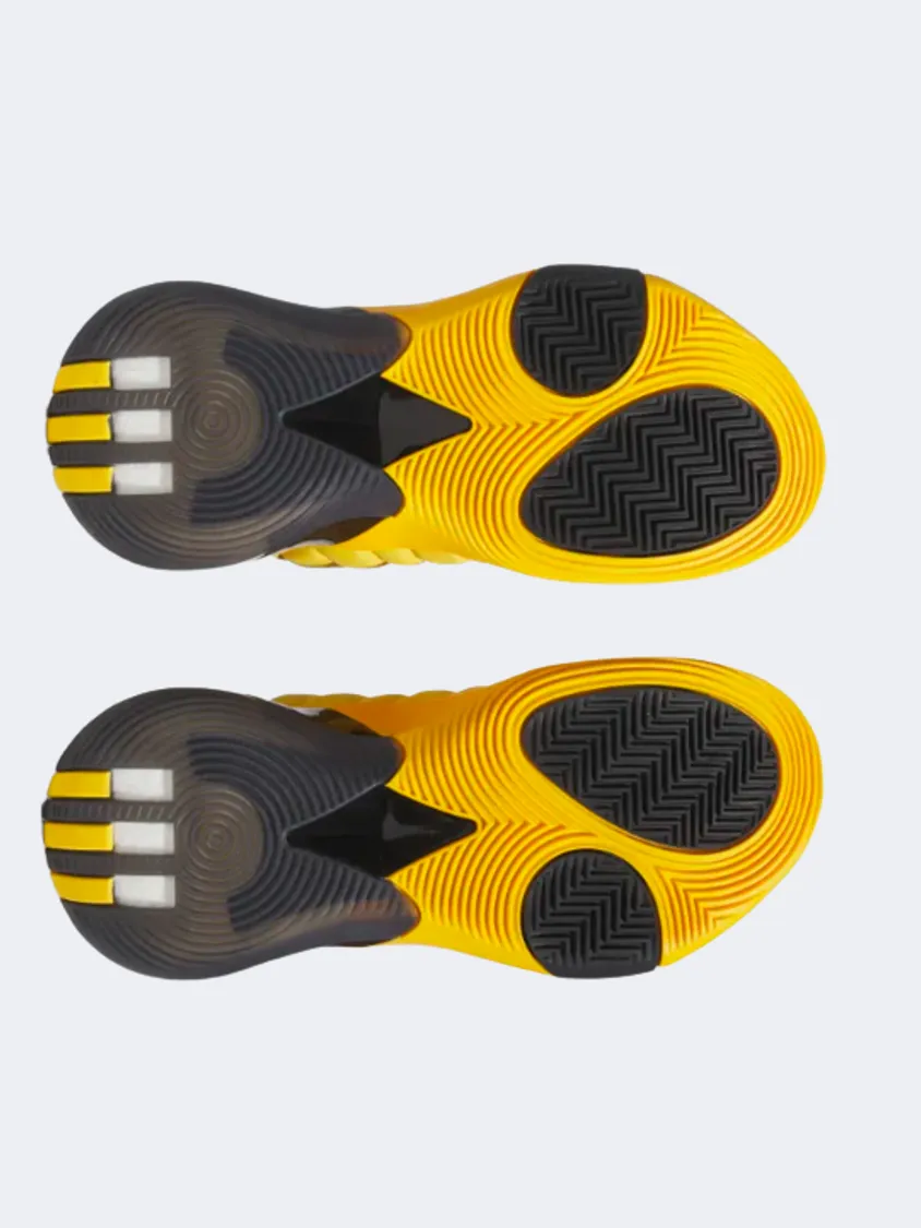 Adidas Harden Volume 7 Gs-Unisex Basketball Shoes Yellow/Black