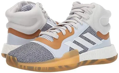 adidas Men's Marquee Boost, raw Indigo/White/aero Blue, 10 M US
