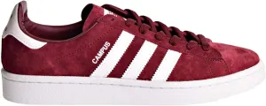 Adidas Originals Men's Campus Shoes 3-Stripes Classic Sneakers Burgundy - F97245