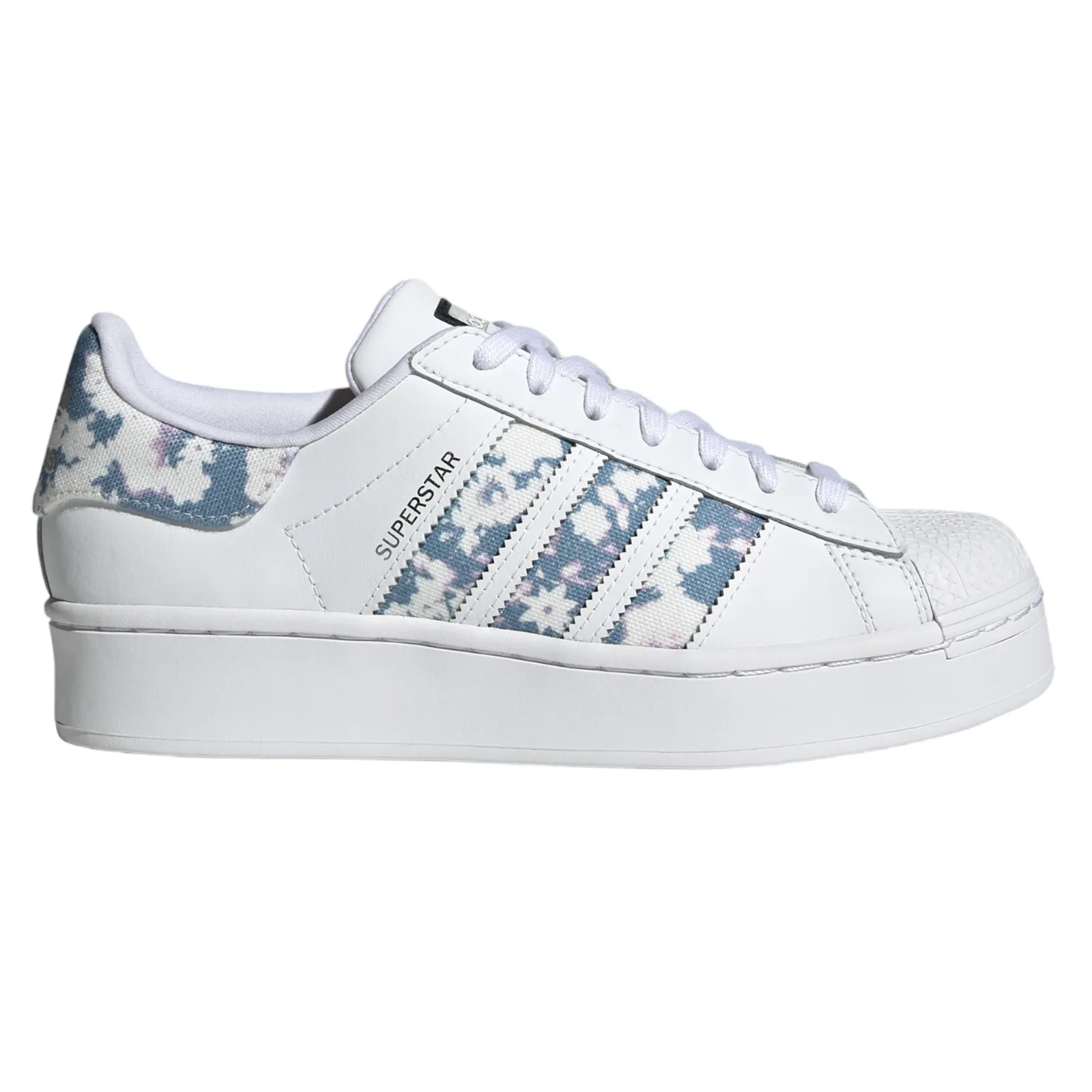 adidas. Originals Womens Superstar Bold - White / Ambient Sky