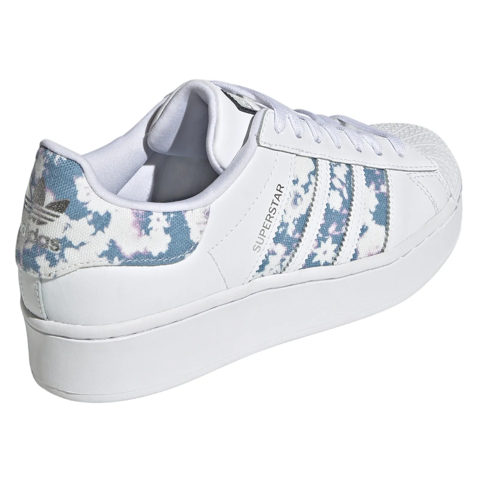 adidas. Originals Womens Superstar Bold - White / Ambient Sky