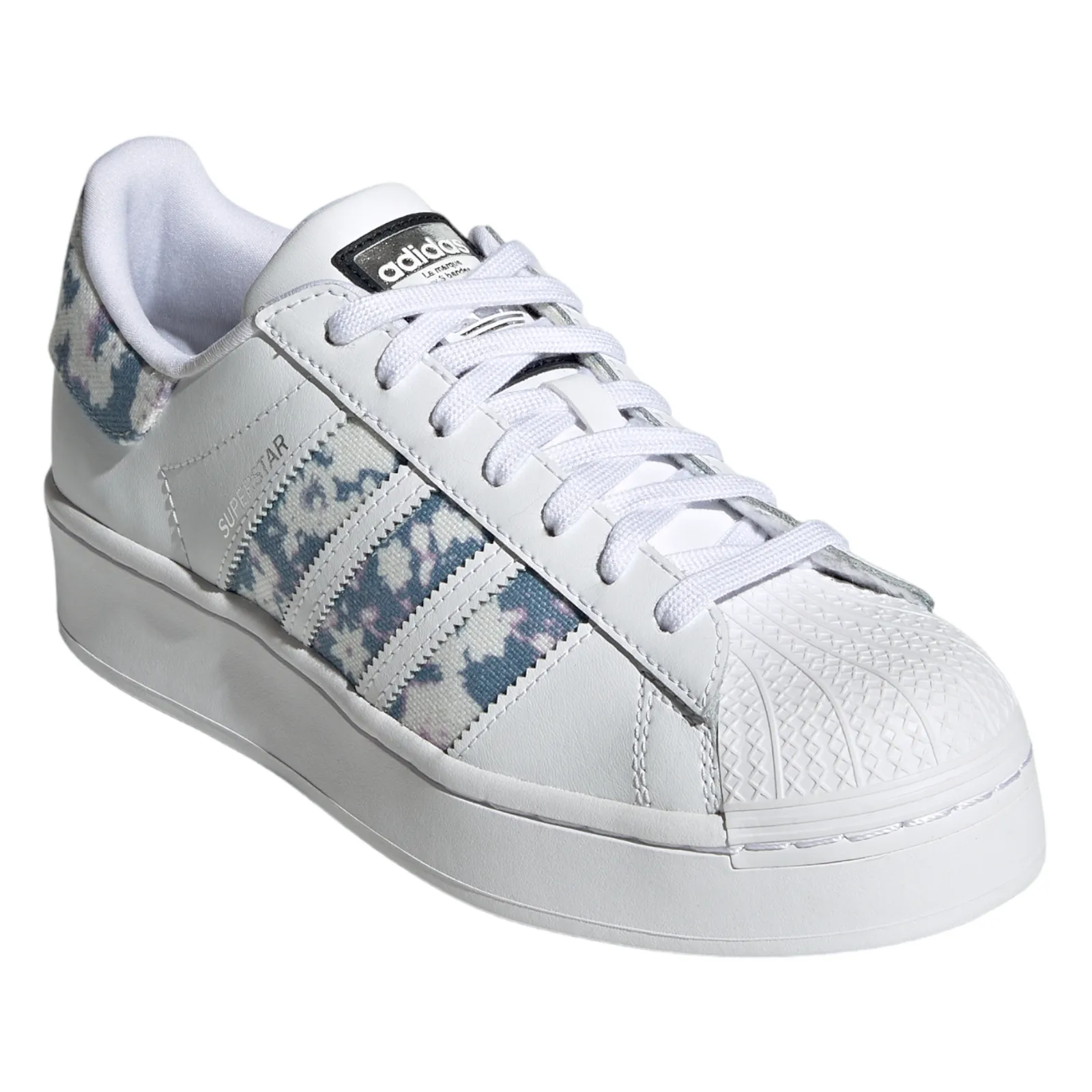 adidas. Originals Womens Superstar Bold - White / Ambient Sky