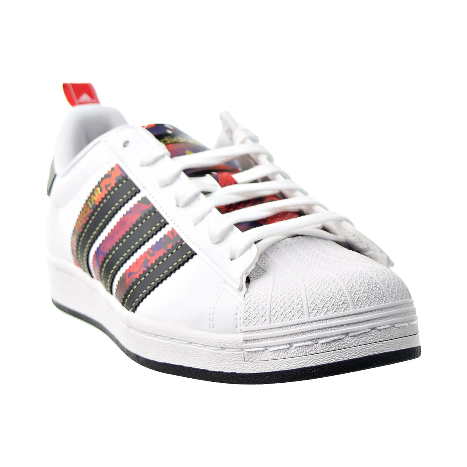 Adidas Superstar Chinese New Year Men's Shoes White-Black-Scarlet