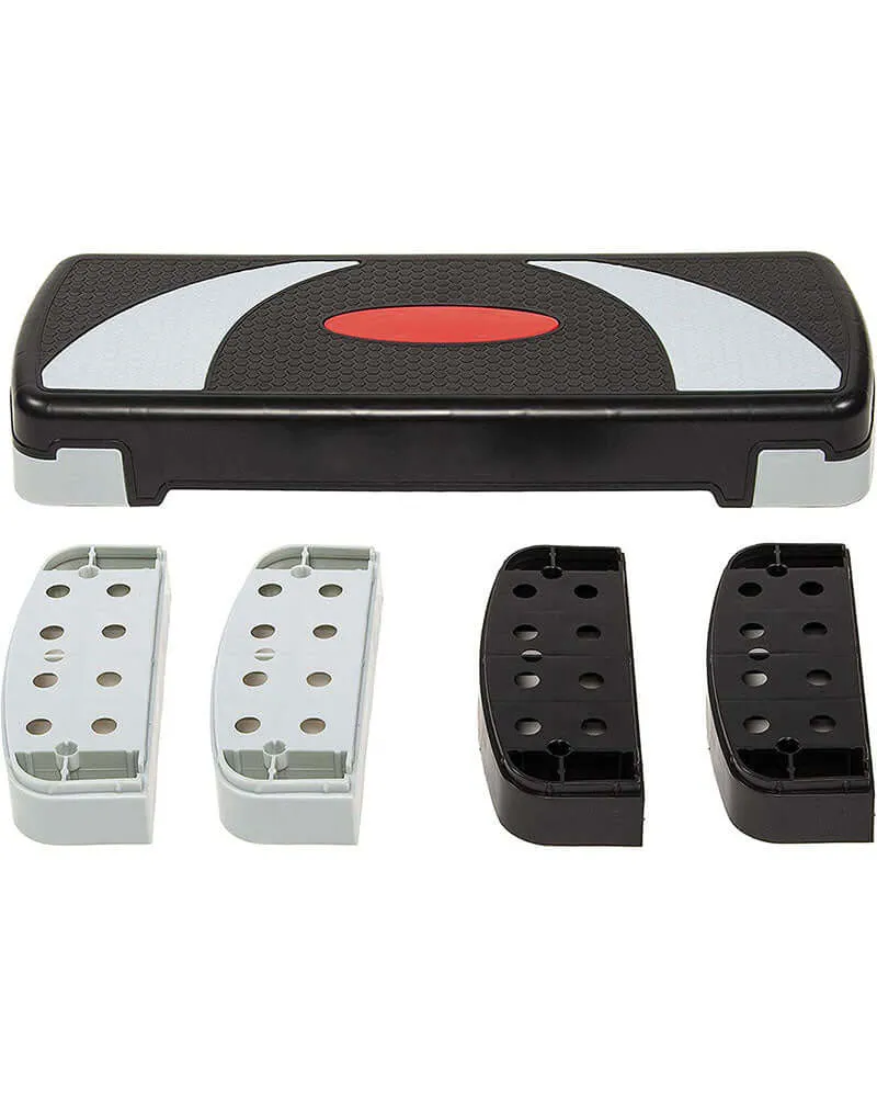 Adjustable Workout Aerobic Stepper Platform