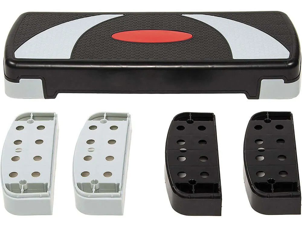 Adjustable Workout Aerobic Stepper Platform