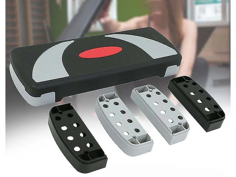 Adjustable Workout Aerobic Stepper Platform