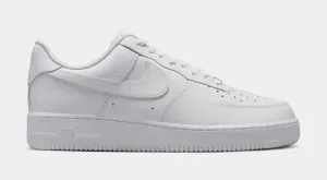 Air Force 1 '07 Texture Mens Lifestyle Shoes (White/White)