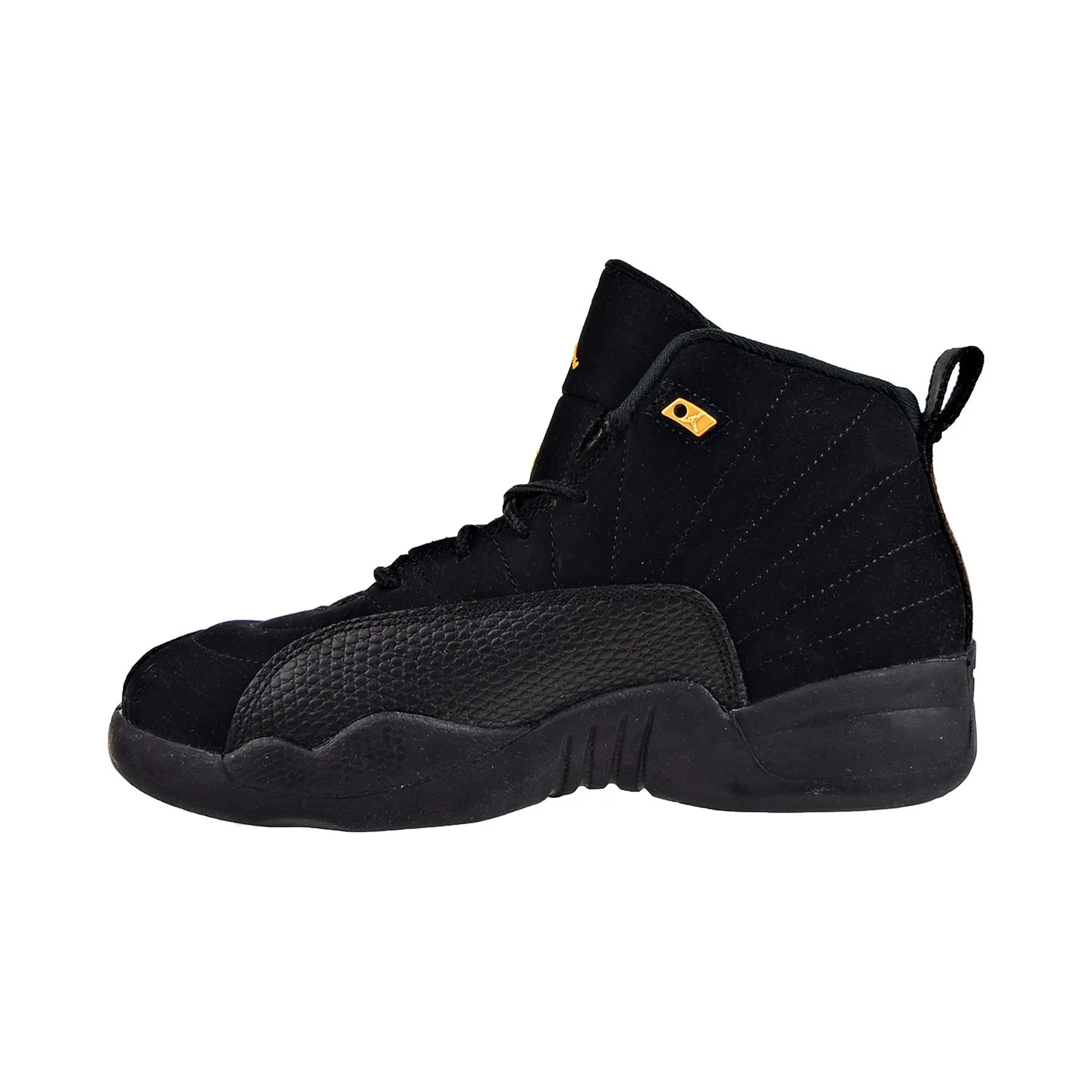 Air Jordan 12 Retro (PS) Little Kids' Shoes Black Taxi