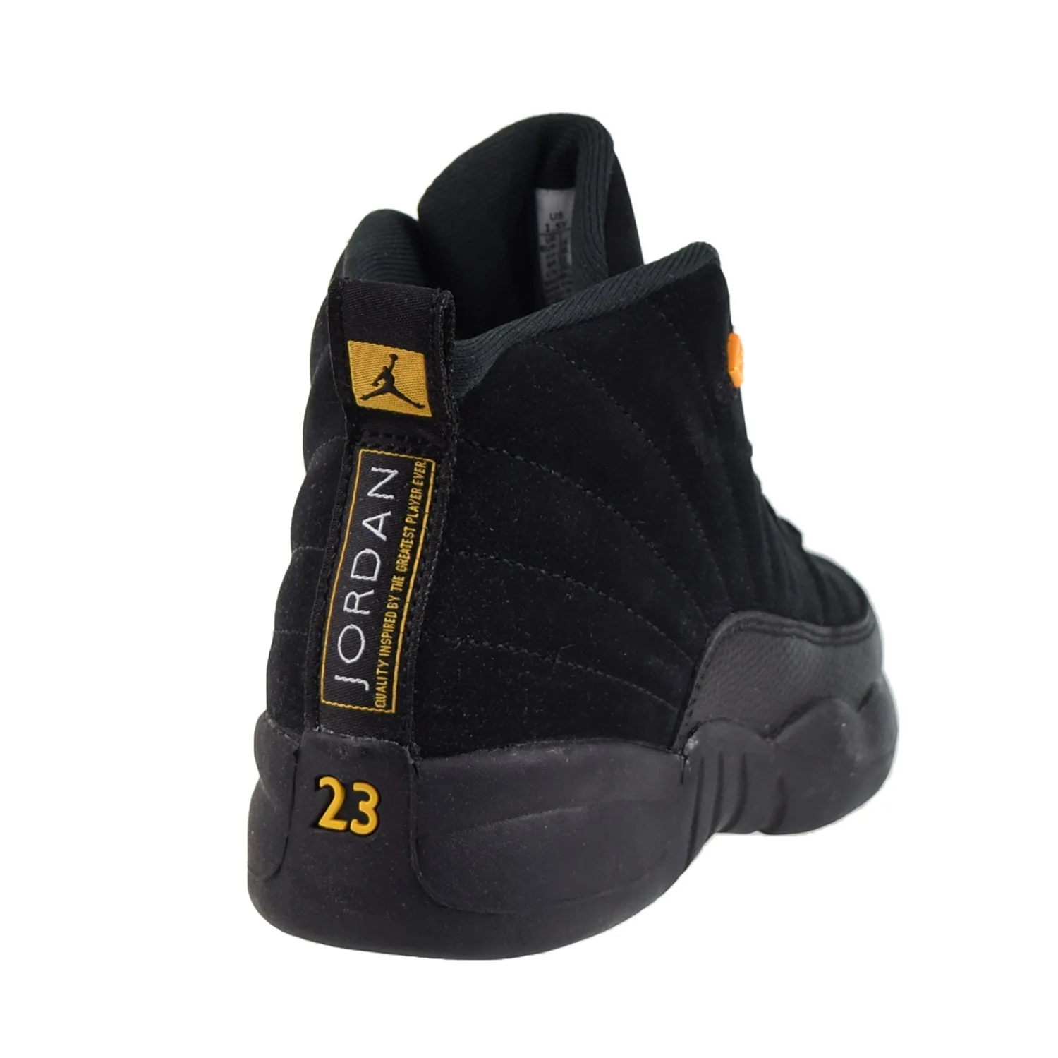 Air Jordan 12 Retro (PS) Little Kids' Shoes Black Taxi