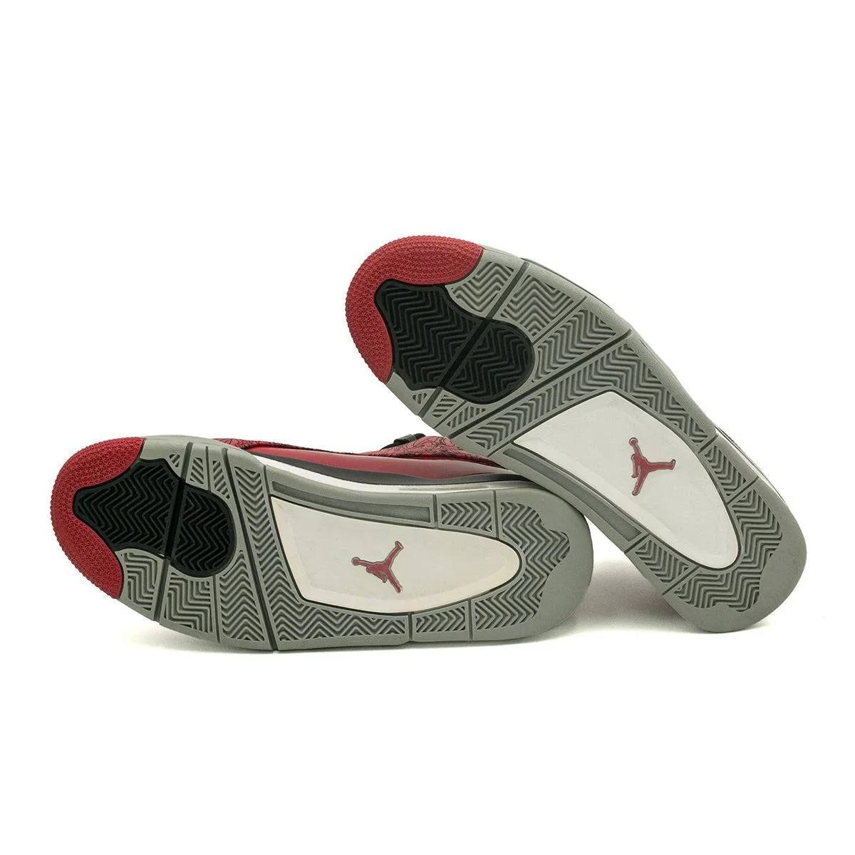 Air Jordan Dub Zero Toro Bravo High-Top Sneakers Leather Red Colour For Men