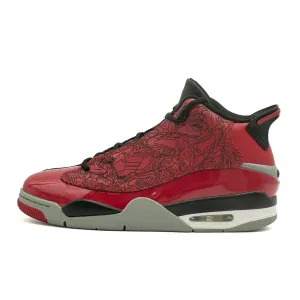 Air Jordan Dub Zero Toro Bravo High-Top Sneakers Leather Red Colour For Men