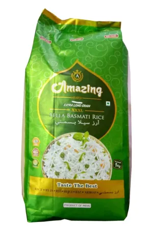 Amazing Sella Basmati Rice 1 kg