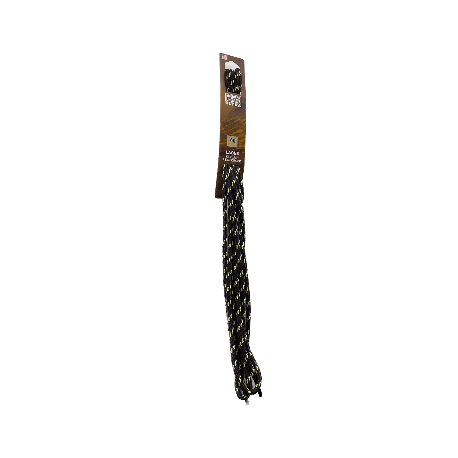 American Legacy ® Ultra Tactical Round Laces | Brown/Natural