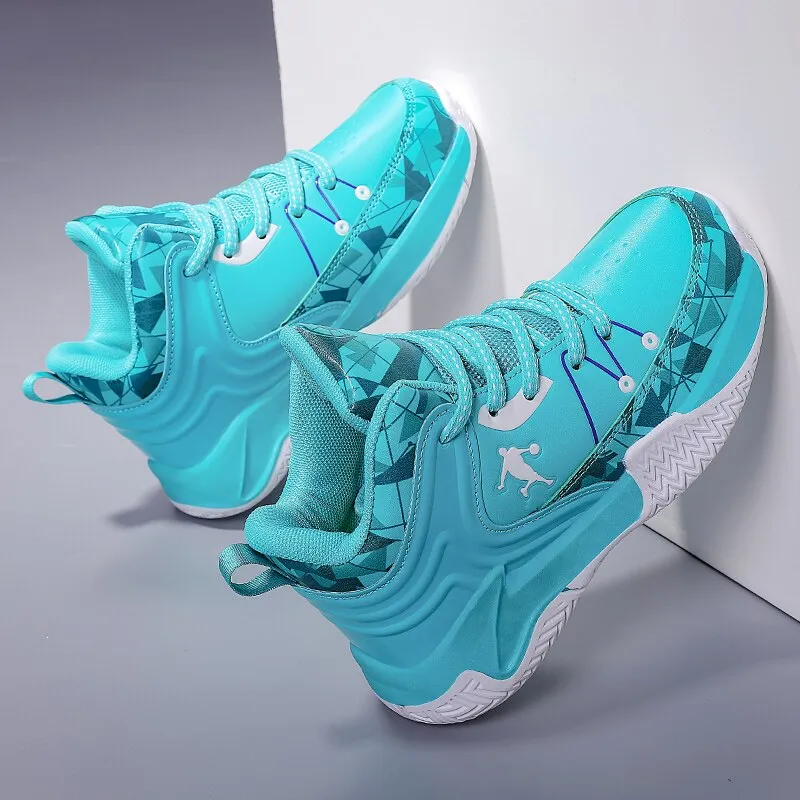 Amozae Kids Sport Shoes for Boys Running Sneakers Casual Sneaker Breathable Children's Basketball Shoes 2024 Spring Platform Light Shoe