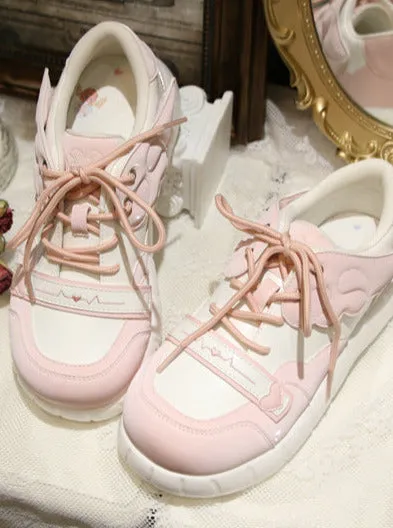 Angel Sneakers Neighborhood Lace-up Angel Little