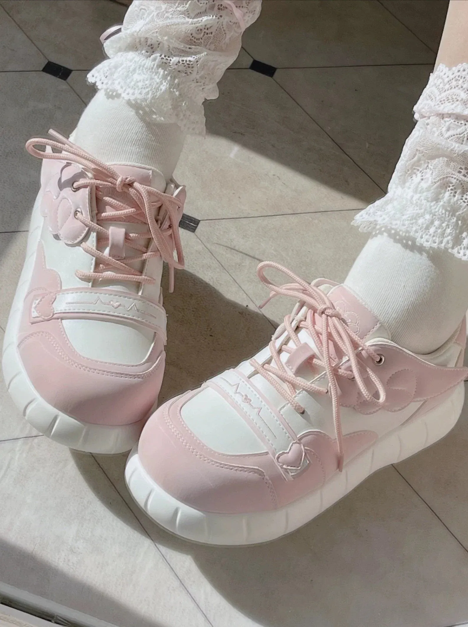 Angel Sneakers Neighborhood Lace-up Angel Little