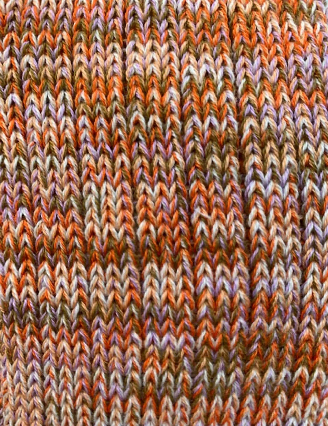 Anonymous Ism 5 Colour Mix Crew Socks - Orange