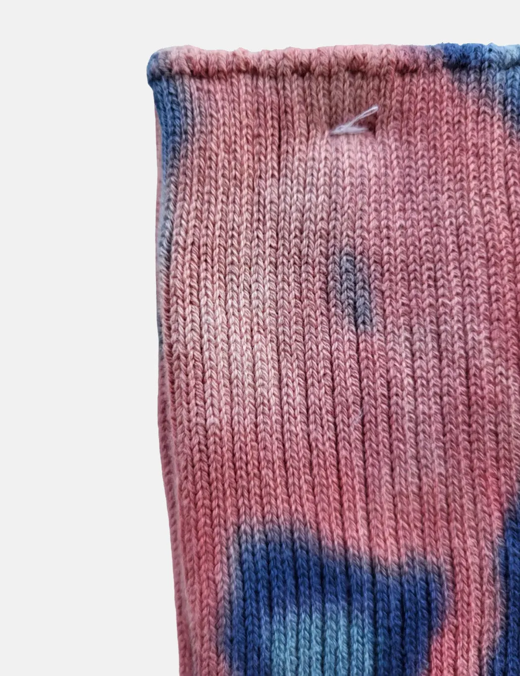 Anonymous Ism Tie Dye Crew Socks - Red