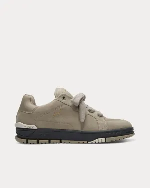 Area Haze Dark Beige / Black Low Top Sneakers