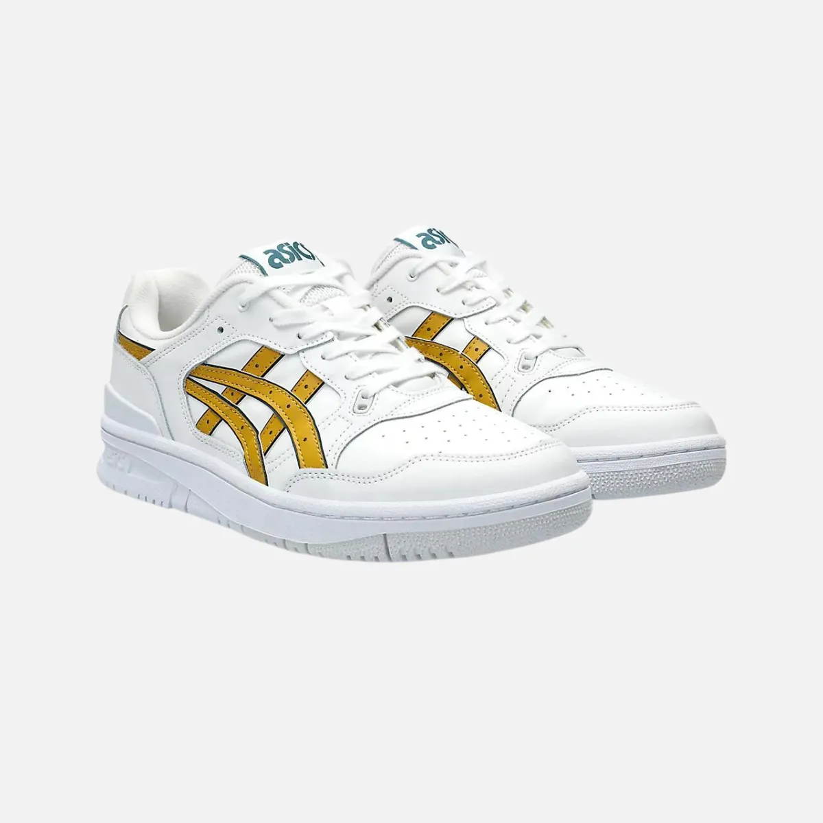 Asics EX89 Men's Basketball Shoes -White/Mustard Seed