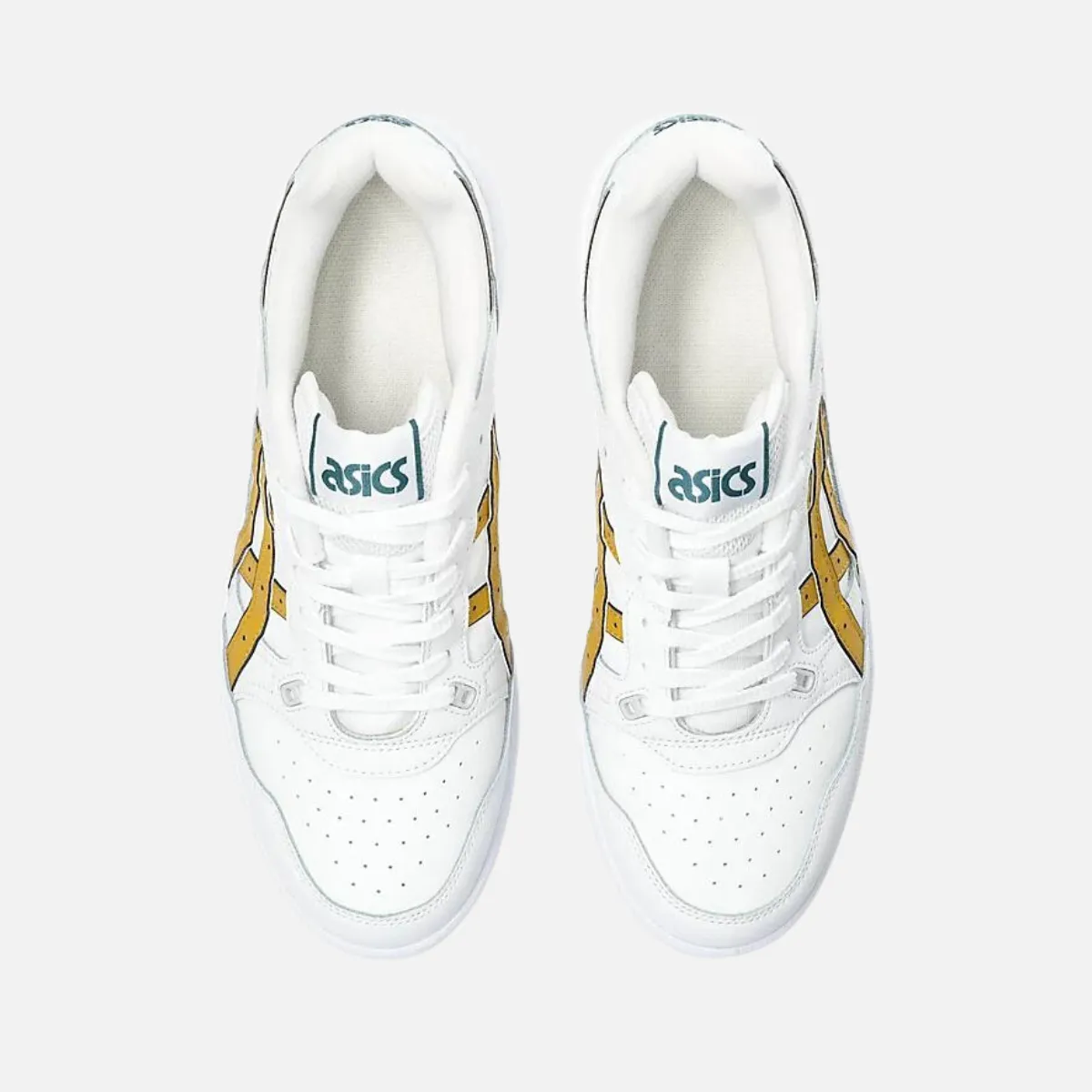 Asics EX89 Men's Basketball Shoes -White/Mustard Seed