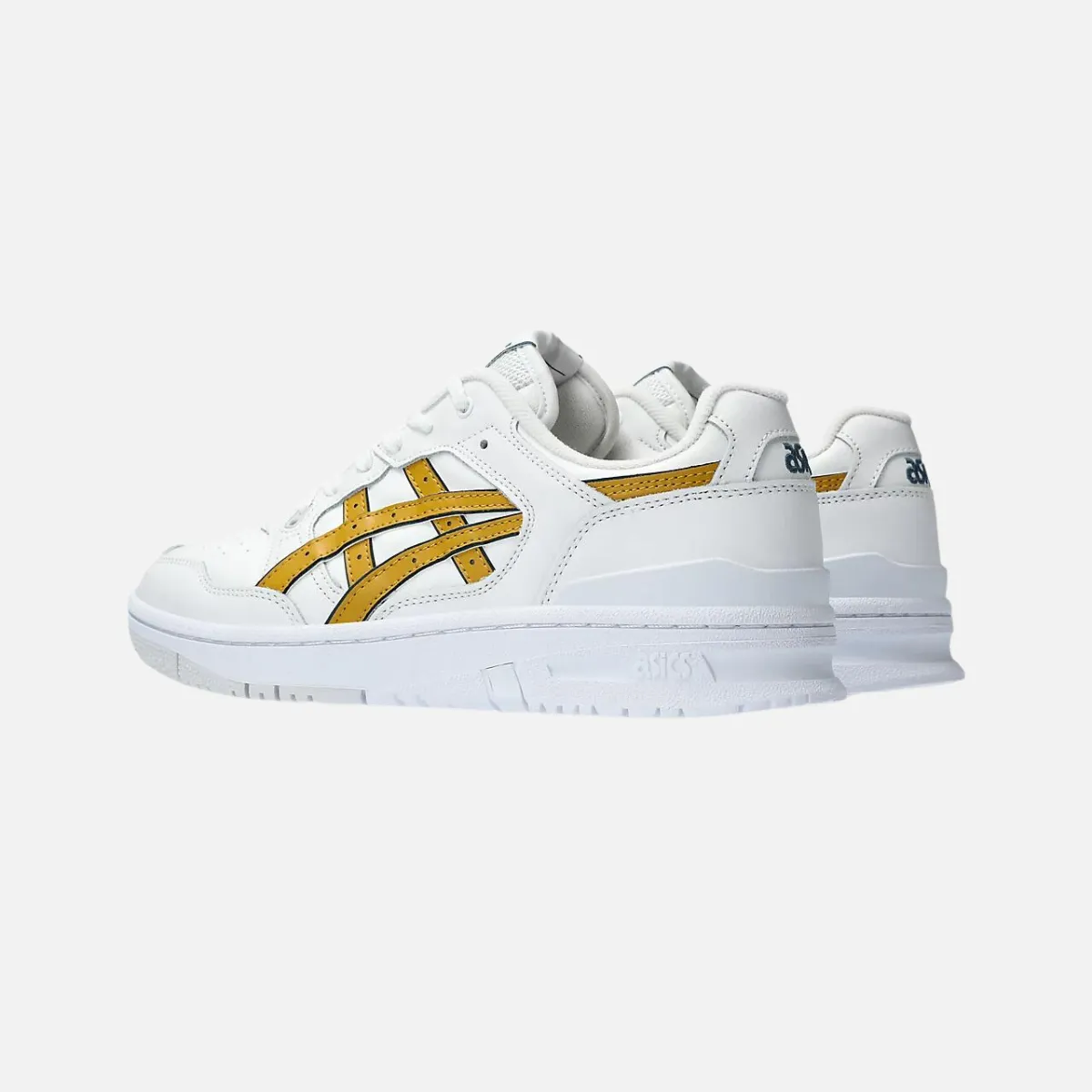 Asics EX89 Men's Basketball Shoes -White/Mustard Seed