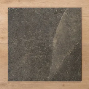 Avalon Charcoal Lappato Porcelain Tile 450x450mm