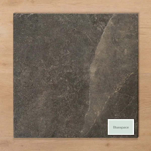 Avalon Charcoal Lappato Porcelain Tile 450x450mm