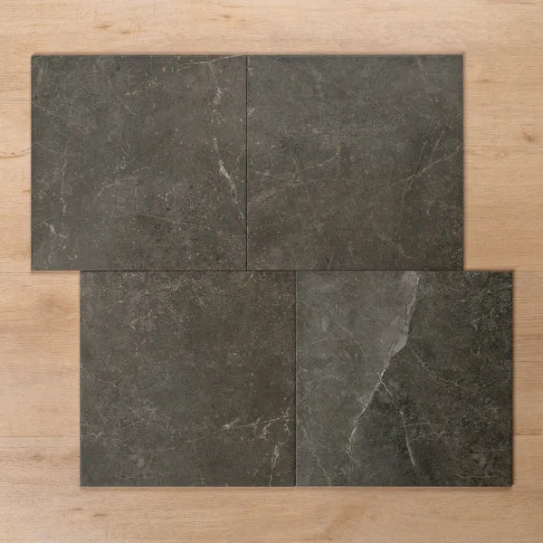 Avalon Charcoal Matt P3 Porcelain Tile 300x300mm