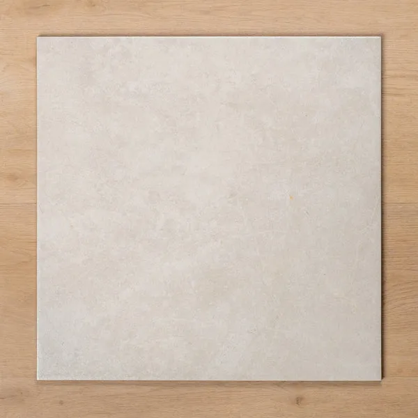 Avalon White Lappato Porcelain Tile 450x450mm