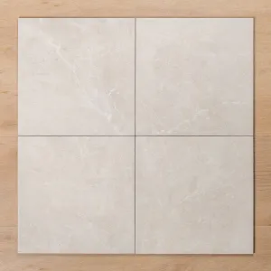 Avalon White Matt P2 Porcelain Tile 300x300mm
