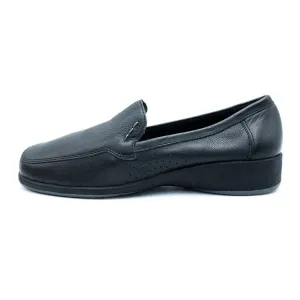 Azaleia Casual Loafers Leather Black Colour For Women