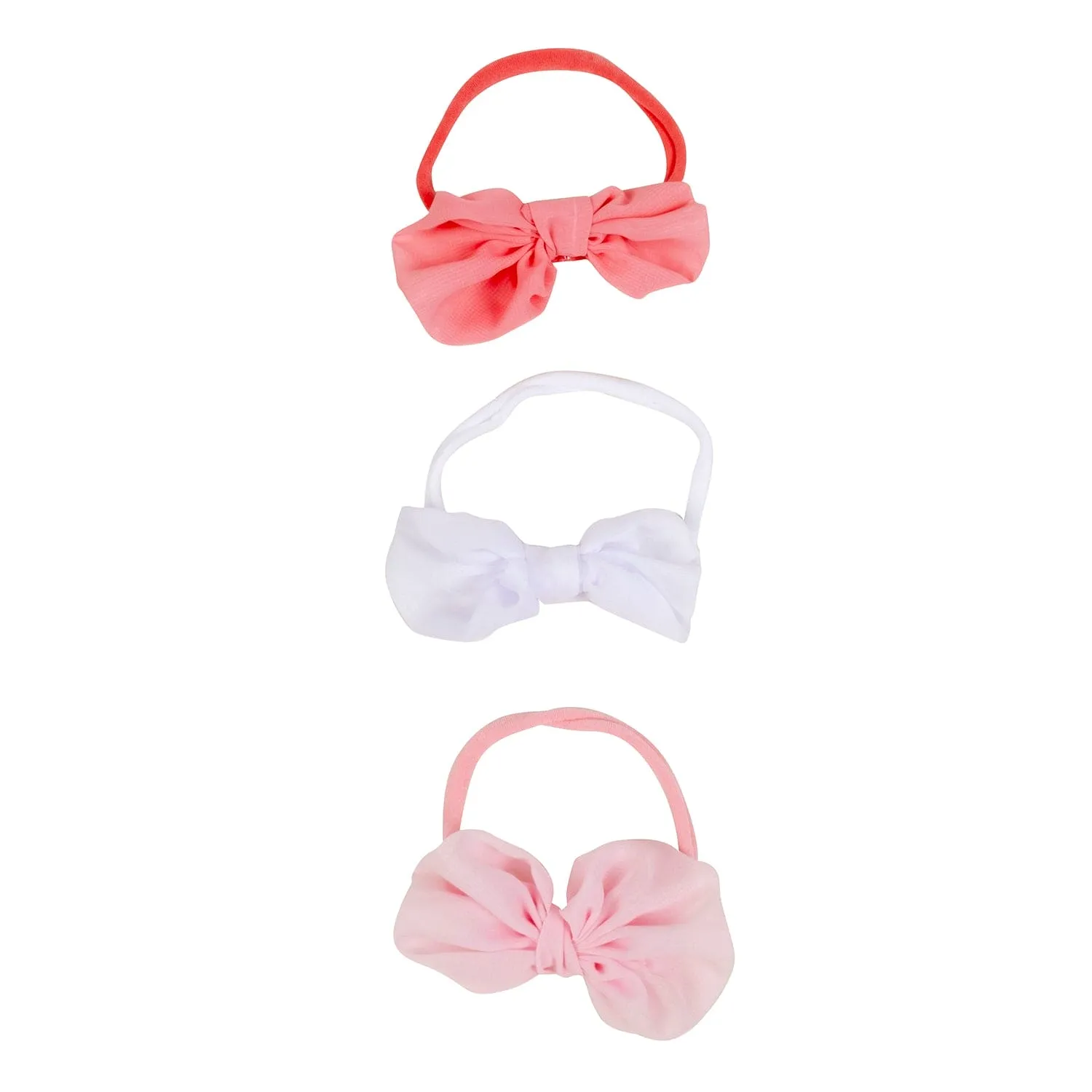 Baby Moo Daddy's Heart Infant Girl 6-Piece Gift Hairband And Socks Set - Pink