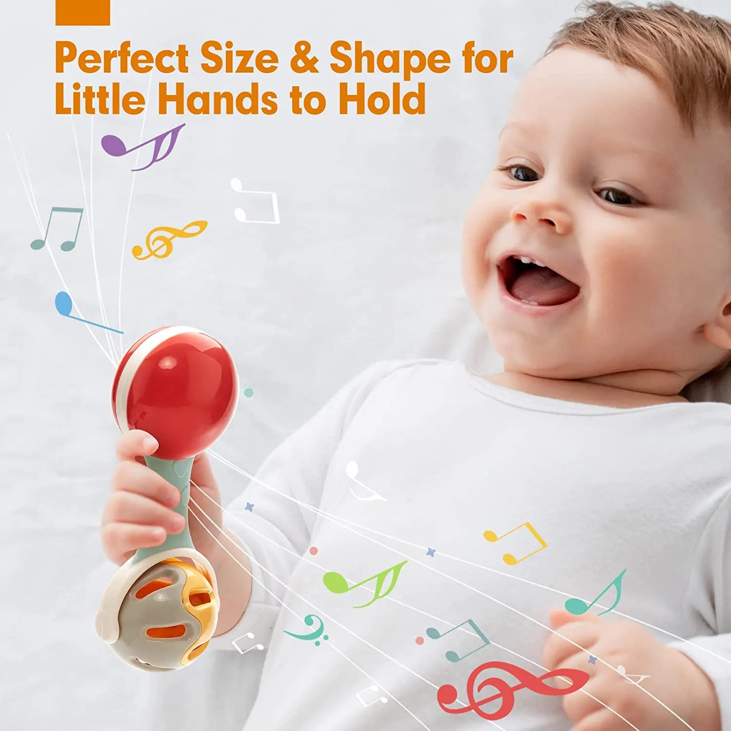 Baby Rattles Toys Set 0-6 Months