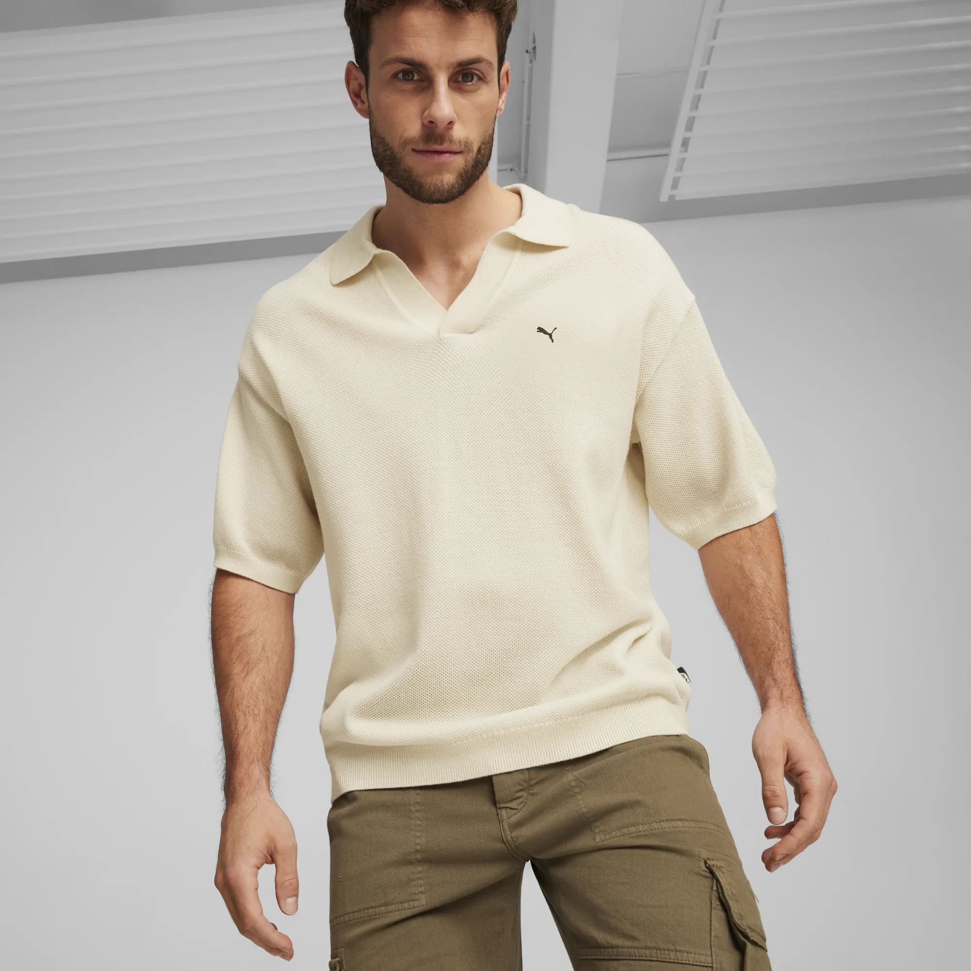 BASKETBALL NOSTALGIA Knitted Polo