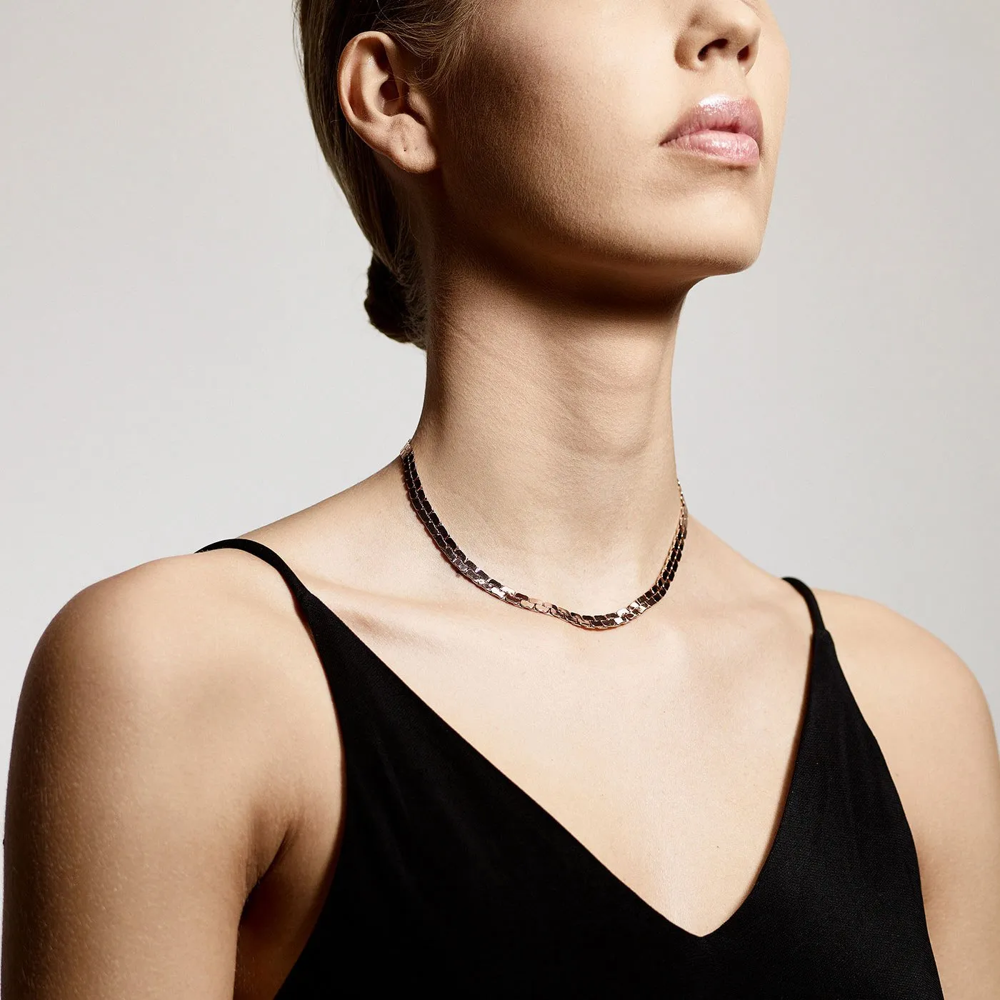 Beauty Rose Gold Plated Chain