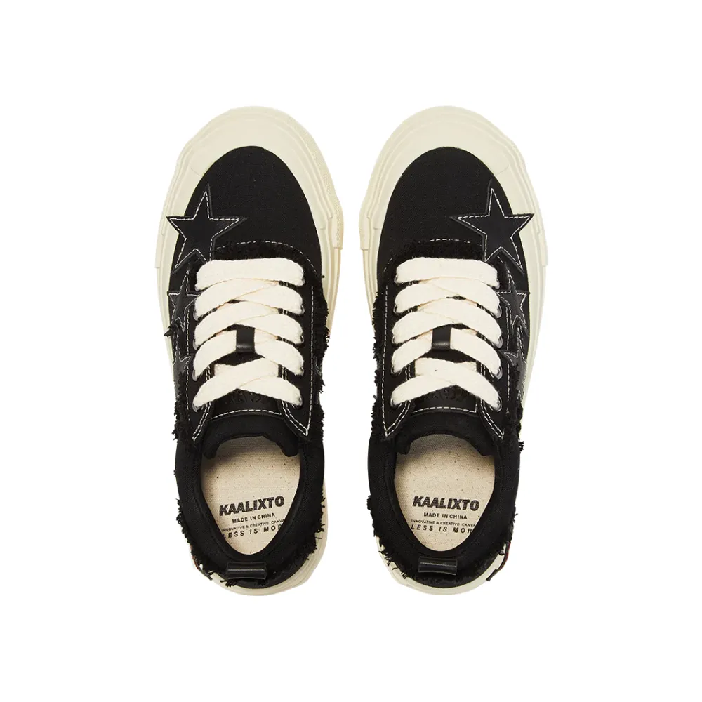 Black Stars Sneakers