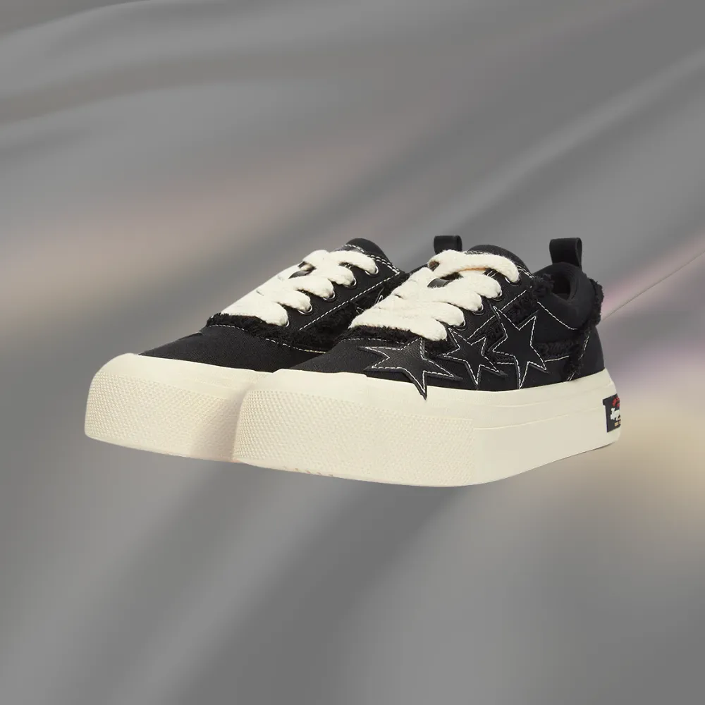 Black Stars Sneakers