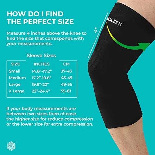 Boldfit Knee Caps For Women & Men Knee Support For Men Gym Knee Cap For Men Knee Pain Relief Products Knee Support For Women Knee Brace For Knee Pain Knee Pad Knee Guard Knee Band Knee Belt - M