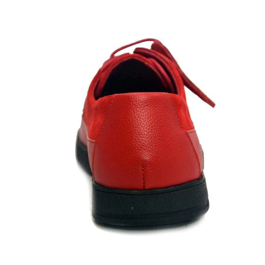 British Walkers Westminster Bally Style Men's Leather and Suede Black Sole Low Top Sneakers