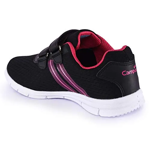 Campus Women's Black Running Shoes-6 UK/India (39 EU) (Perry)