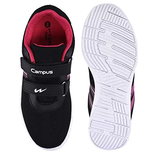 Campus Women's Black Running Shoes-6 UK/India (39 EU) (Perry)