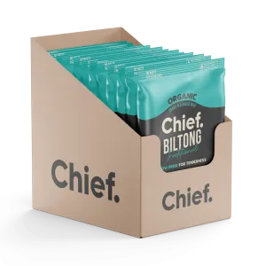 Chief Organic Grass-Fed Beef Biltong 30g